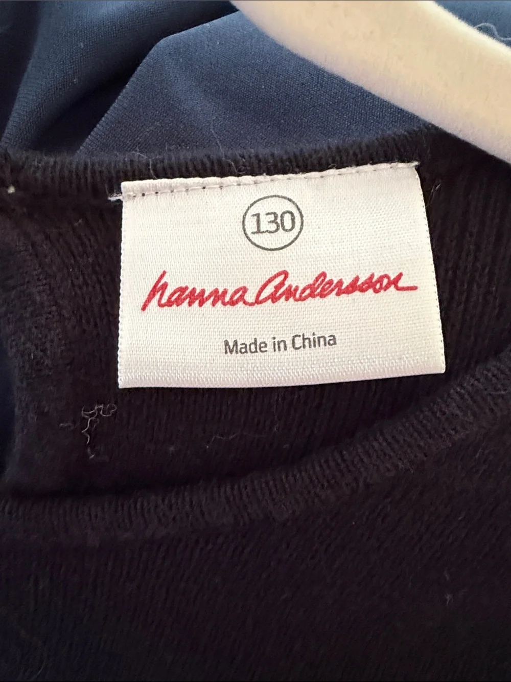 Hanna Anderson Black and White Milano sweater dress
